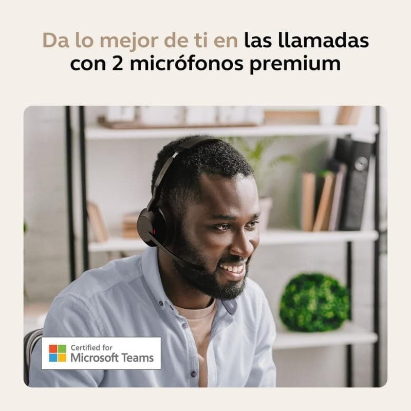 Jabra Evolve2 55 MS Mono ANC (USB-A) - Certificação Microsoft