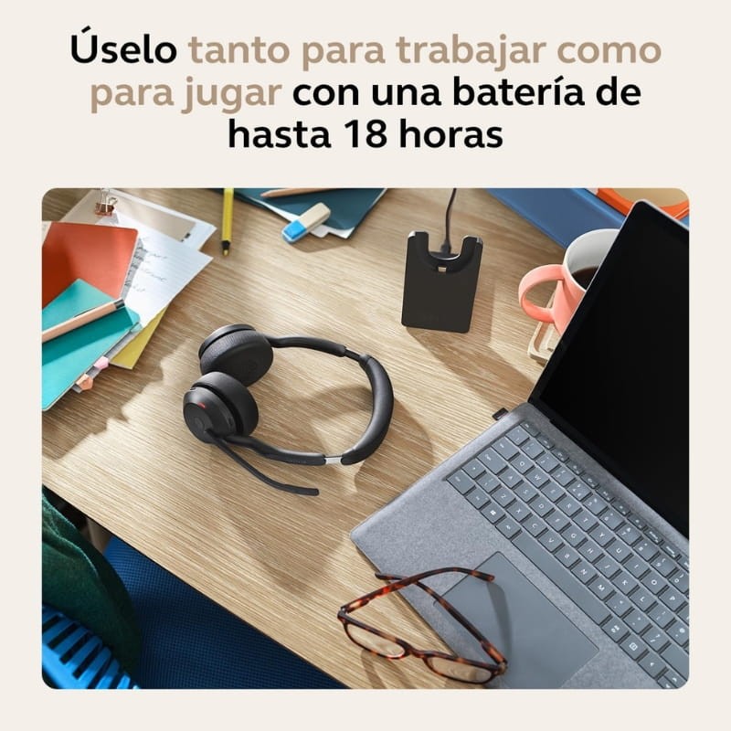 Jabra Evolve2 55 MS Stereo ANC (USB-A) - Ítem5