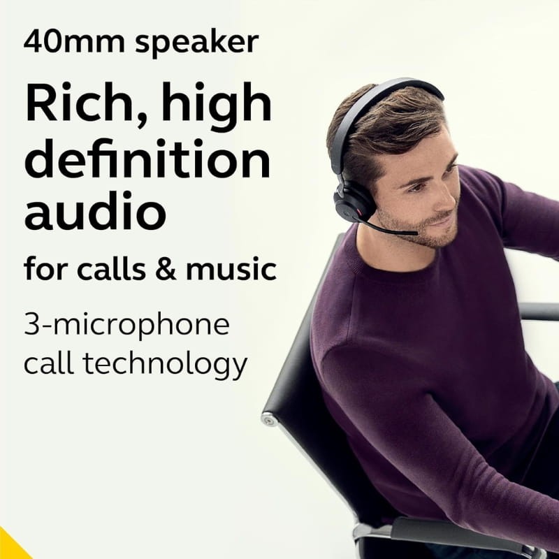 Jabra Evolve2 65 MS Mono (USB-A) Negro - Ítem4