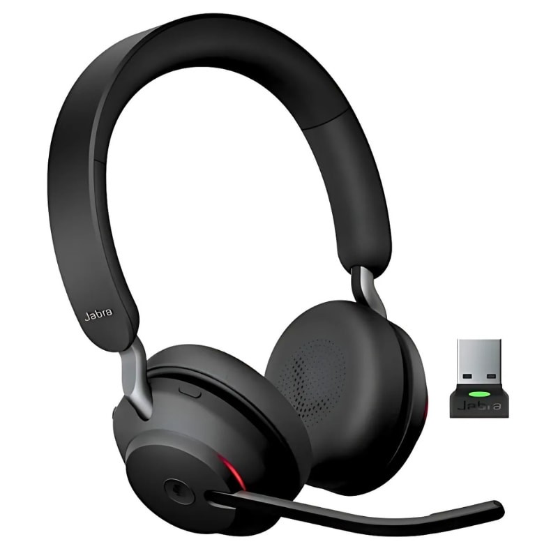 Jabra Evolve2 65 MS Stereo (USB-A) Preto - Item