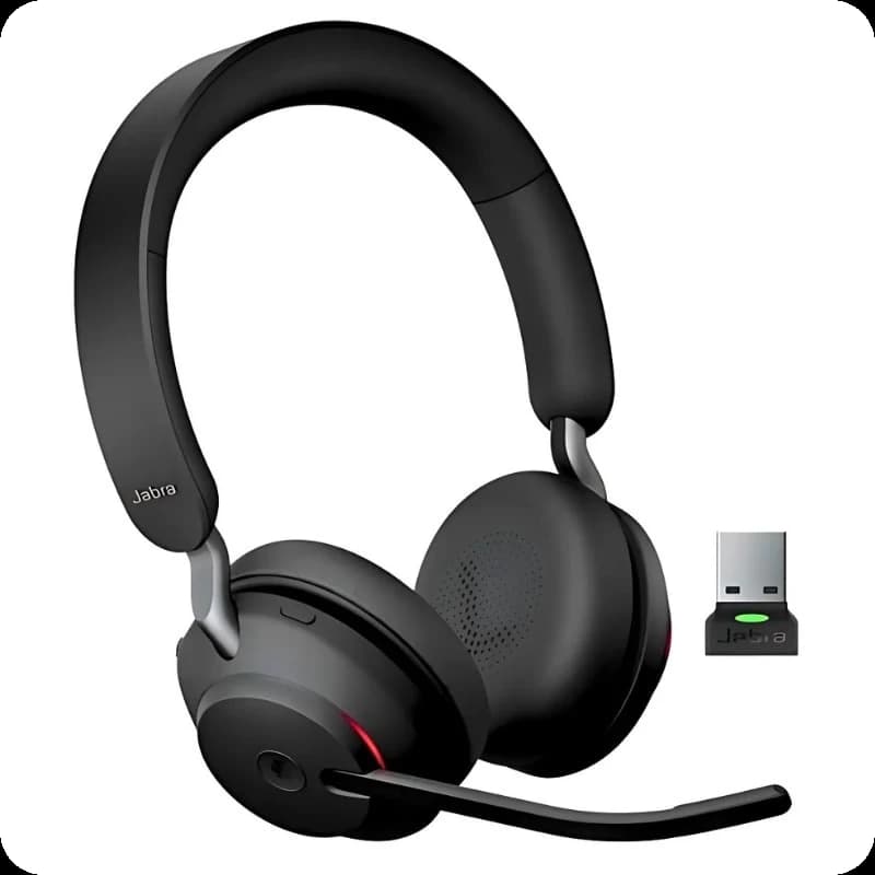 Jabra Evolve2 65 MS Stereo (USB-A) Negro