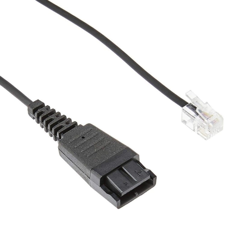 Cabo Jabra GN1200 QD/RJ45 Versão em espiral Preto - Item1