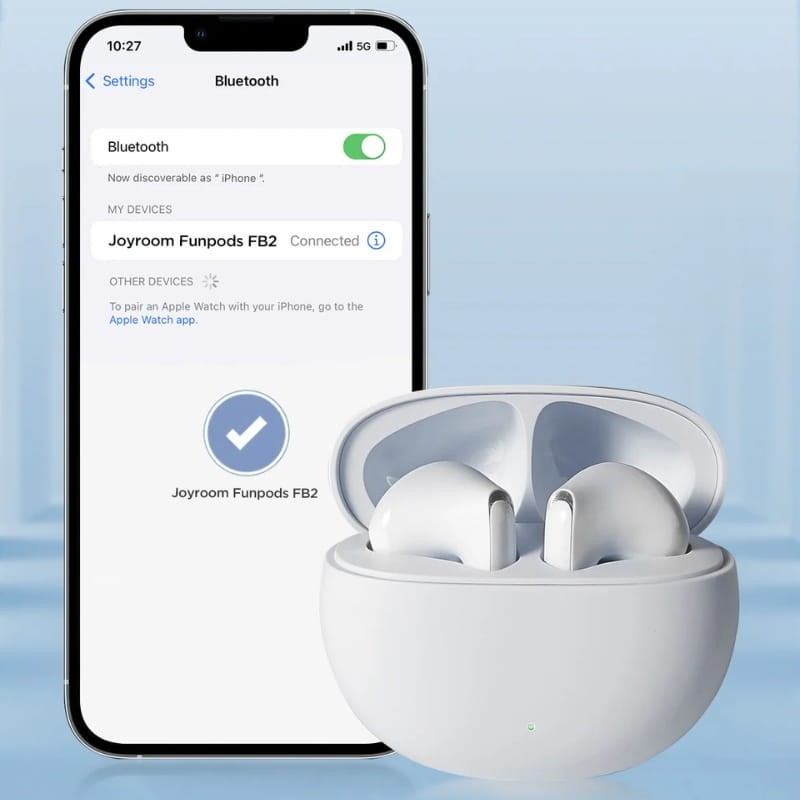 Joyroom Funpods Series JR-FB2 Branco - Auscultadores Bluetooth - Item2