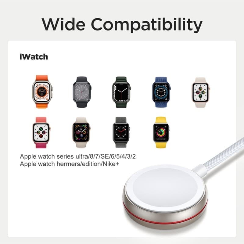 Joyroom S-IW011 - Cargador Magnético para Apple Watch - modelos compatibles