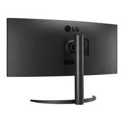LG 34WR55QK-B 34 Pulgadas WQHD VA Curvo 100 Hz - vista trasera a 45 grados