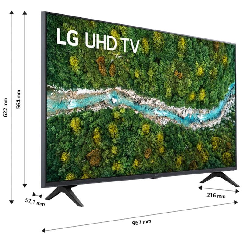 LG 43UP77006LB Televisão 43 4K Ultra HD Smart TV Wi-Fi Preto - Item8