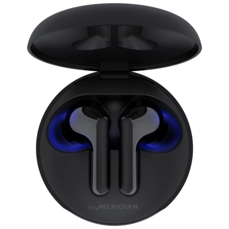 LG TONE Free HBS-FN6 Black - Bluetooth Headphones with Meridian Sound and  UVnano Disinfection Technology
