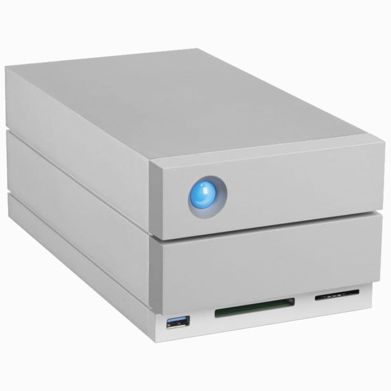 LaCie 2big Dock 28TB Thunderbolt 3 - Unidad de disco múltiple