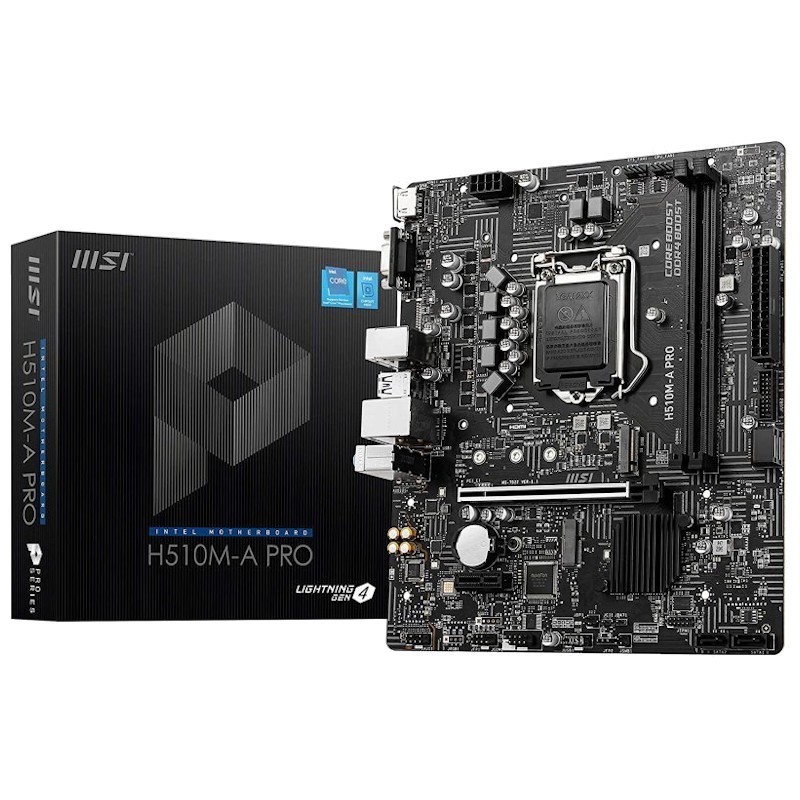 Motherboard MSI H510M-A PRO Intel H510 LGA 1200 - Item