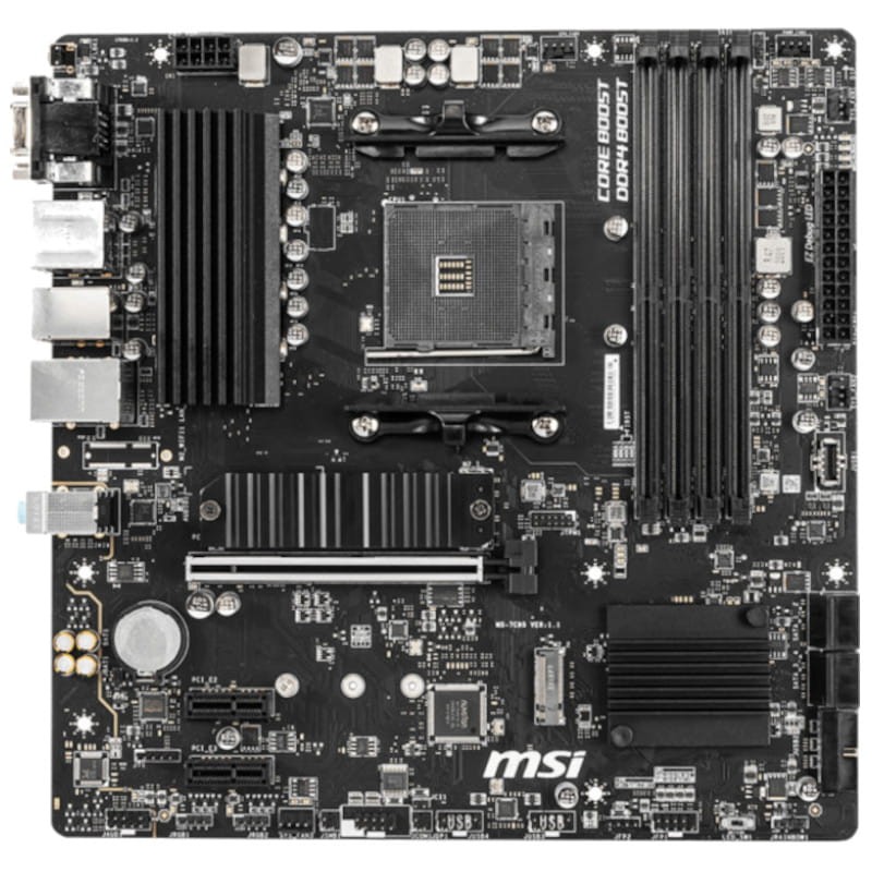 MSI B550M PRO-VDH micro ATX - Placa base - Ítem1