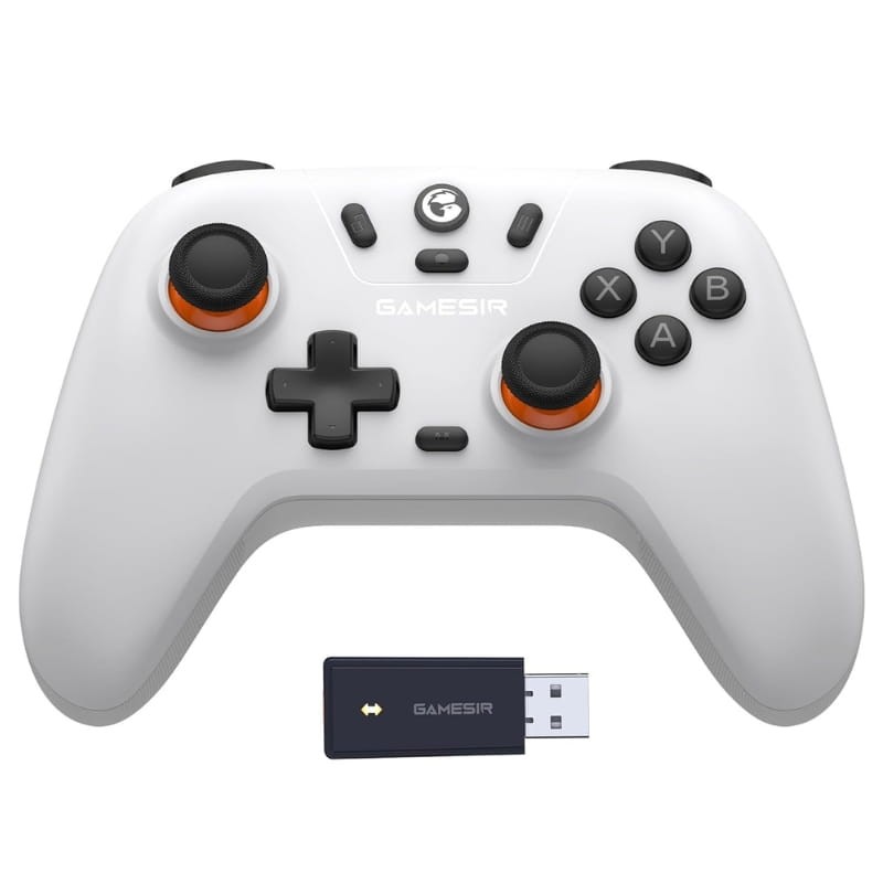 Comando GameSir T4 Nova Lite sem fios branco - Para Nintendo Switch/PC/Smartphone/Tablet/iOS/Android TV Box - Com efeito Hall - Item1