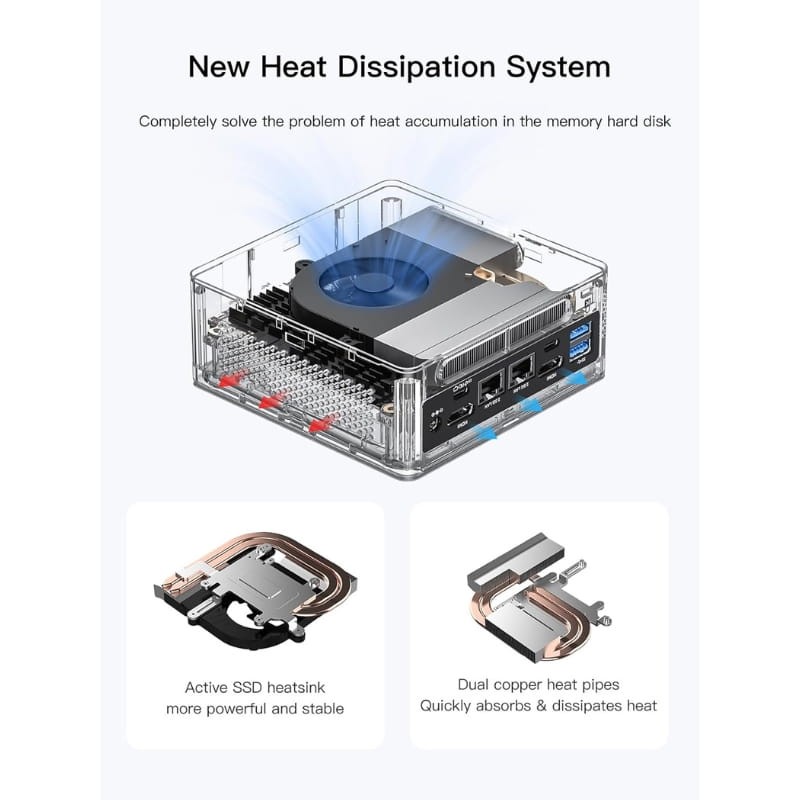 Minisforum NAB9 Intel i9-12900HK 32GB/1TB W11 - Ítem6