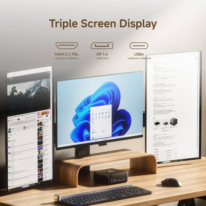 Minisforum UM760 Slim AMD Ryzen 5 7640HS 16Go/1To Win 11 - Ítem7