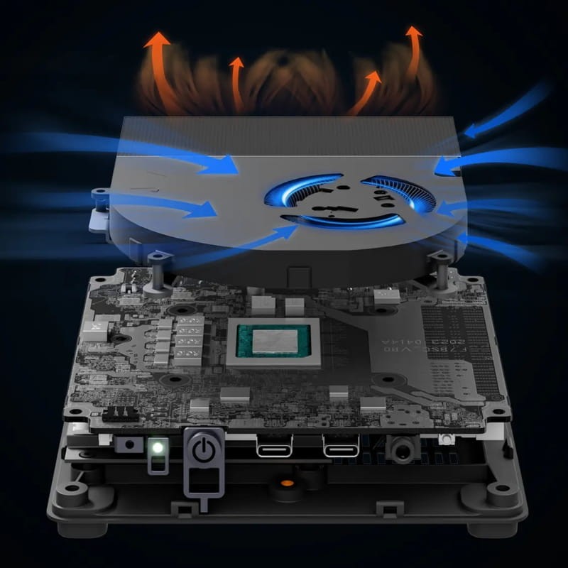 Minisforum Venus UM790 Pro AMD Ryzen 9 7940HS 16GB/512GB SSD/Windows 11 Cinzento - Item4