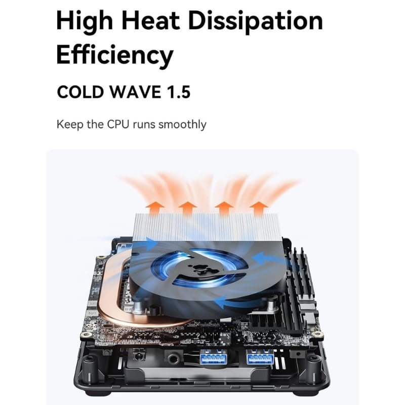 Minisforum Venus UN1250 Intel Core i5-1250P 16Go/1To SSD - Ítem4