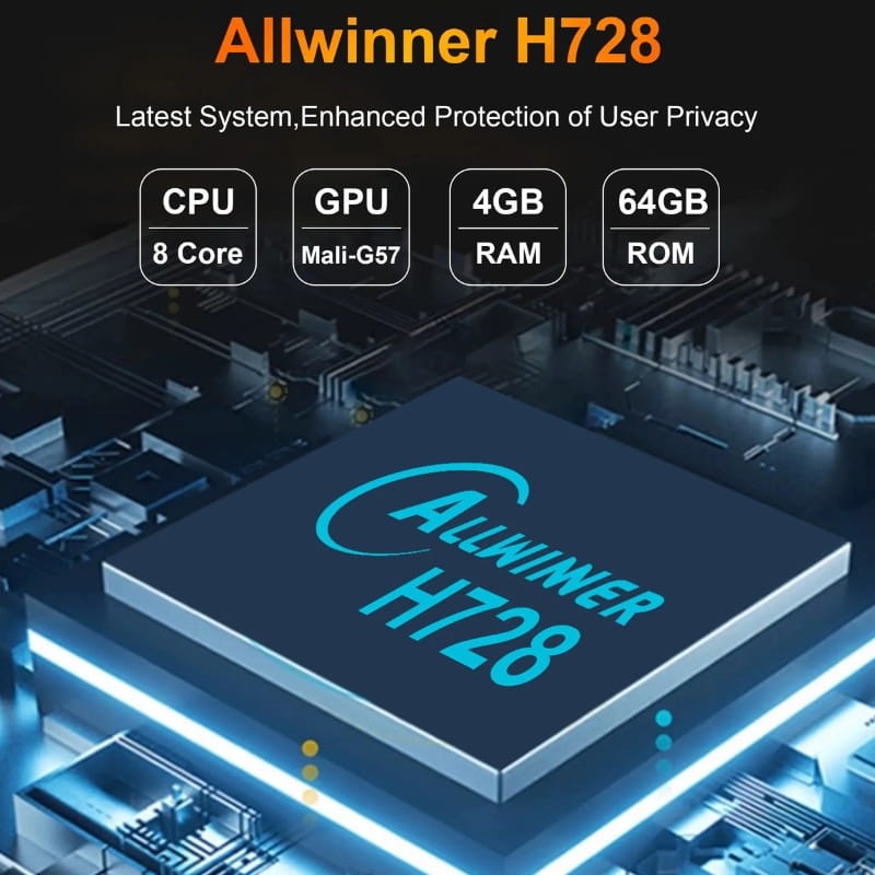 Mortal H728 4Go/64Go 8K WiFi 6 Android 14 - Ítem6