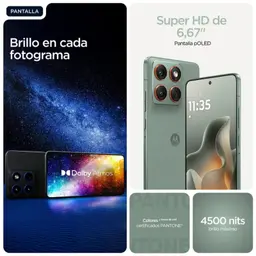 Motorola Edge 70 5G 12GB/512GB Dual SIM Lily Pad - pantalla