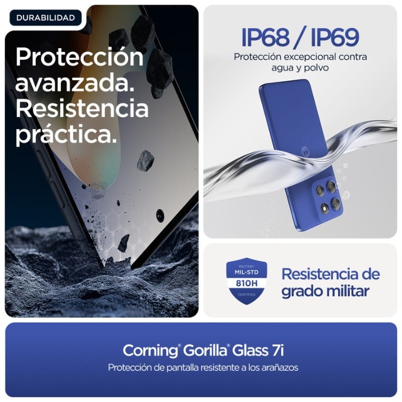 Motorola Moto G56 5G 8GB/256GB Azul - Ítem4