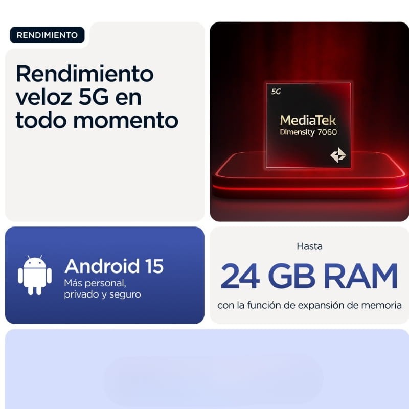 Motorola Moto G56 5G 8GB/256GB Azul - Ítem8