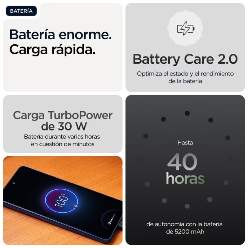 Motorola Moto G56 5G 8GB/512GB Negro - Ítem9