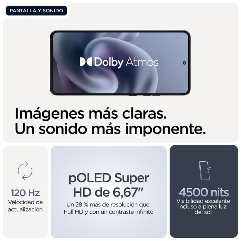 Motorola Moto G86 5G 8GB/256GB Azul Escuro - Item5