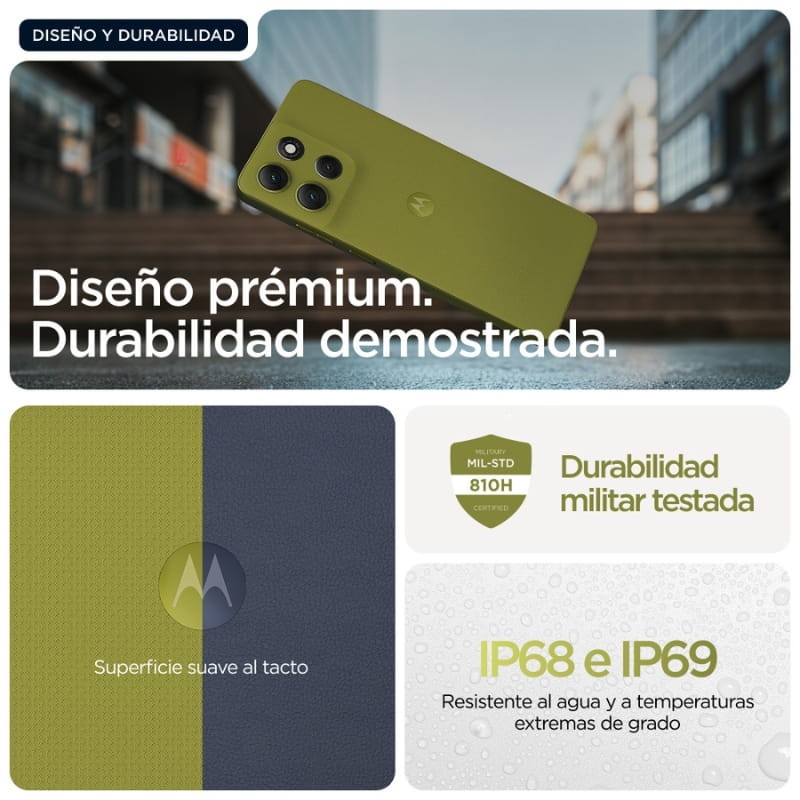 Motorola Moto G86 5G 8Go/256Go Vert - Ítem4