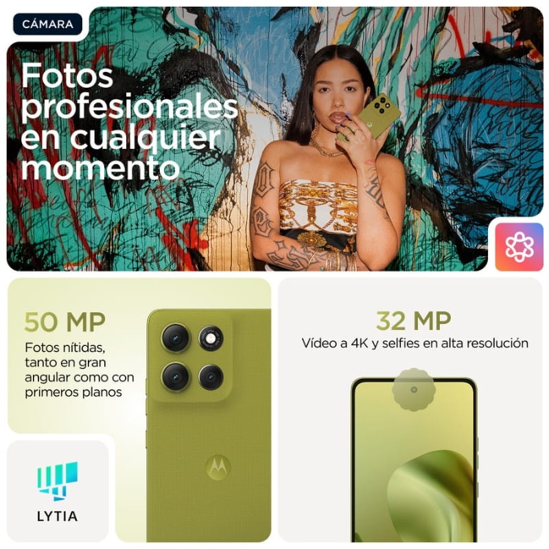 Motorola Moto G86 5G 8Go/256Go Vert - Ítem6