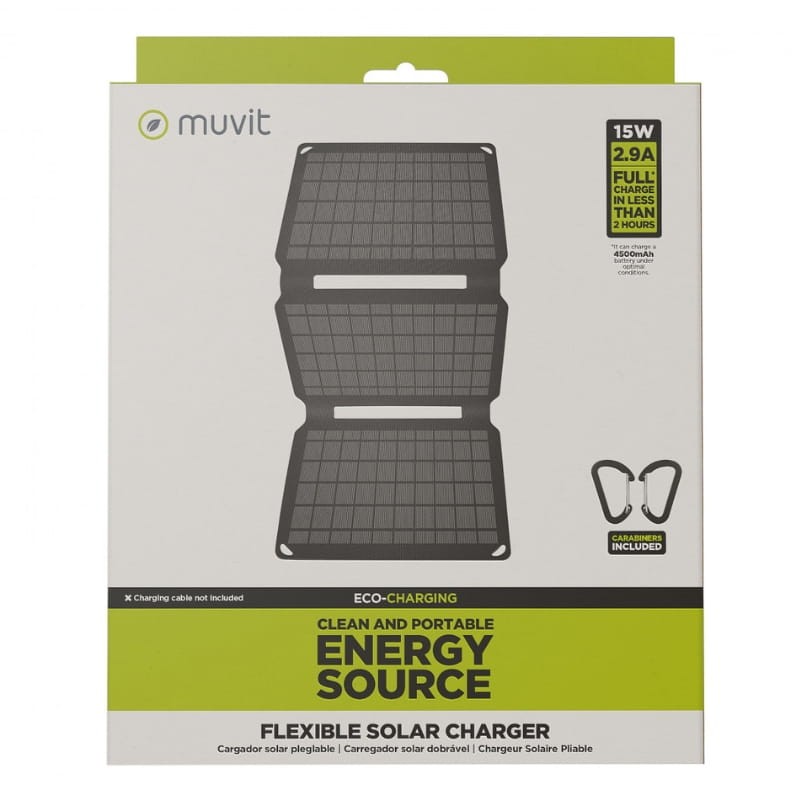 Muvit MCSCH0002 15W - Cargador Solar - Ítem5