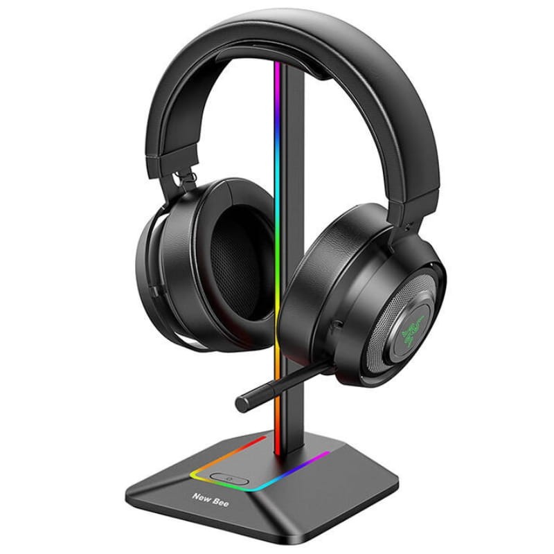 New Bee NB-Z8 RVB Noir - Support pour casque d'écoute - Ítem1