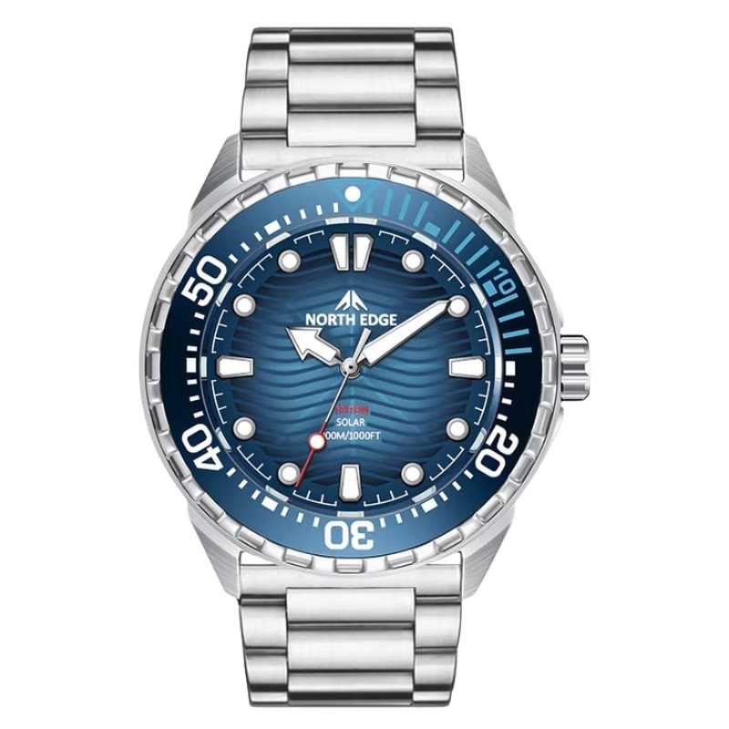 North Edge Triton Azul com Correia de Aço - Item