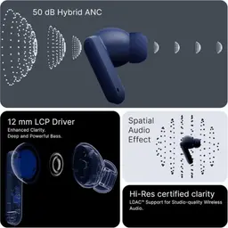 Nothing CMF Buds 2 Plus ANC Azul - caraterísticas sonoras