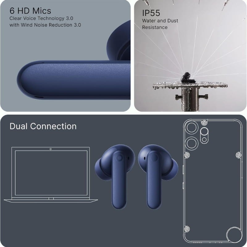 Nothing CMF Buds 2 Plus ANC Azul - Item5