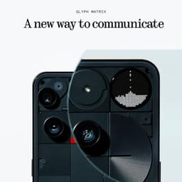 Nothing Phone 3 5G 12GB/256GB Negro - pantalla glyph matrix