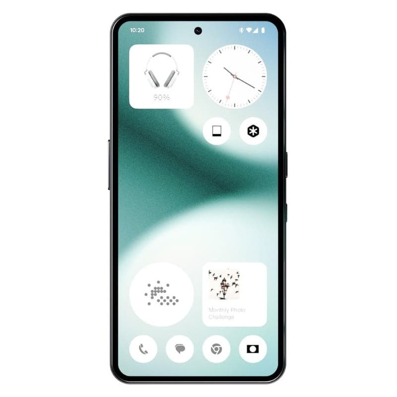 Nothing Phone 3a Lite 8GB/128GB Dual SIM Negro - vista frontal