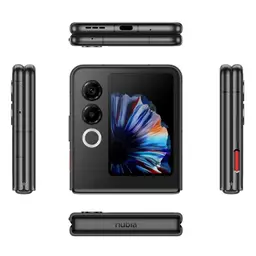 Nubia Flip 2 5G 8GB/256GB Preto - design dobrável