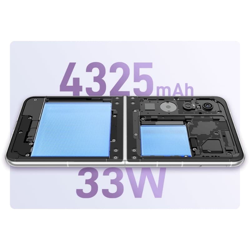 Nubia Flip 2 5G 8GB/256GB Preto - capacidade da bateria
