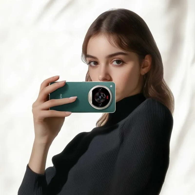 Nubia Focus 2 Ultra 5G 8GB/512GB Verde - design de smartphones