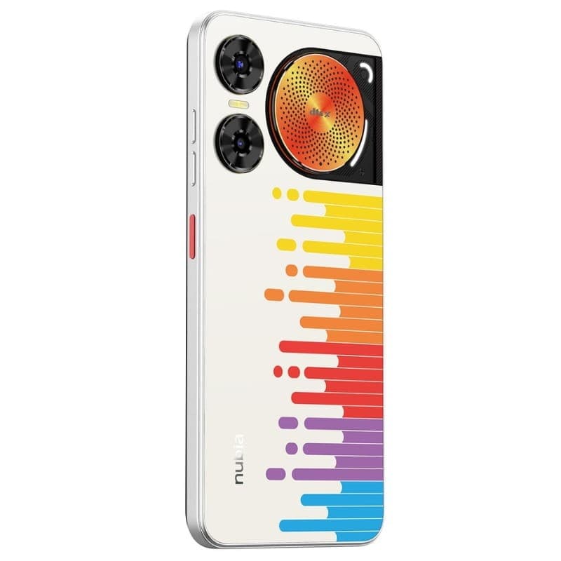 Nubia Music 2 4GB/128GB Melody Wave - vista traseira a 45 graus