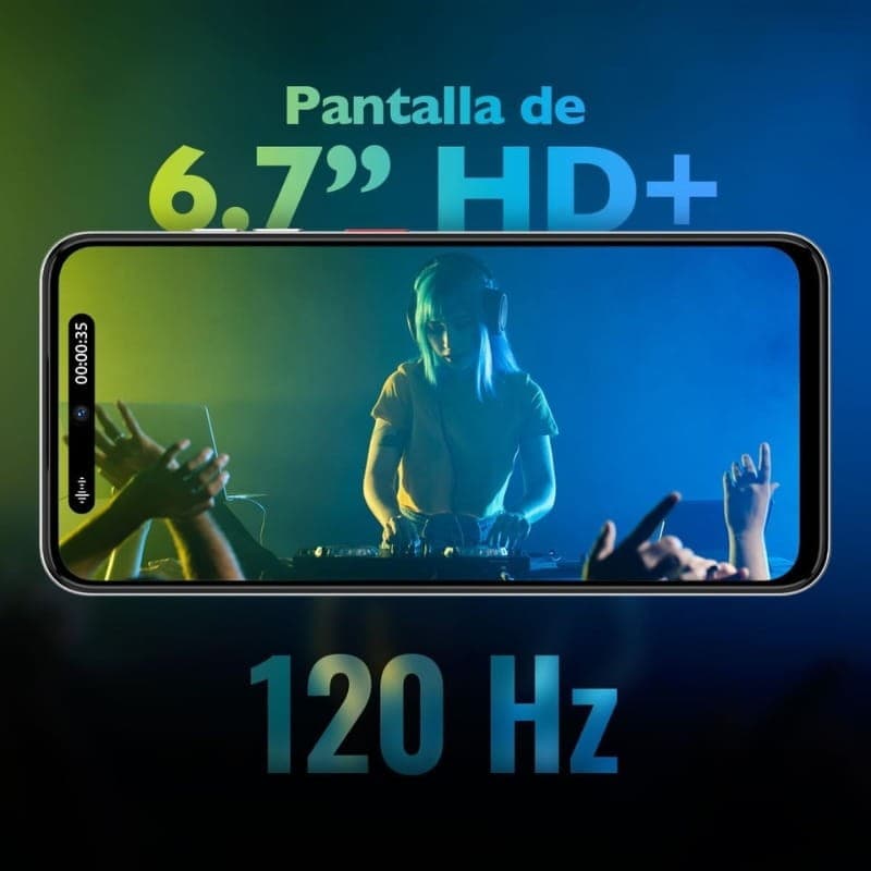 Nubia Music 2 4GB/128GB Melody Wave - caraterísticas de visualização