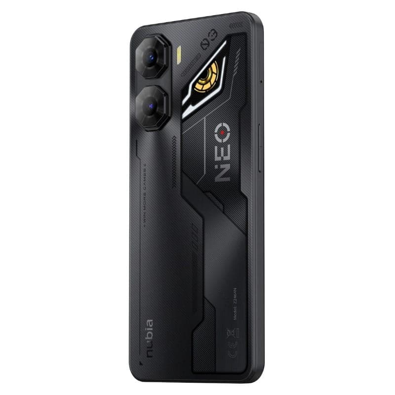 Nubia Neo 3 5G 8GB/256GB Preto - vista traseira a 45 graus