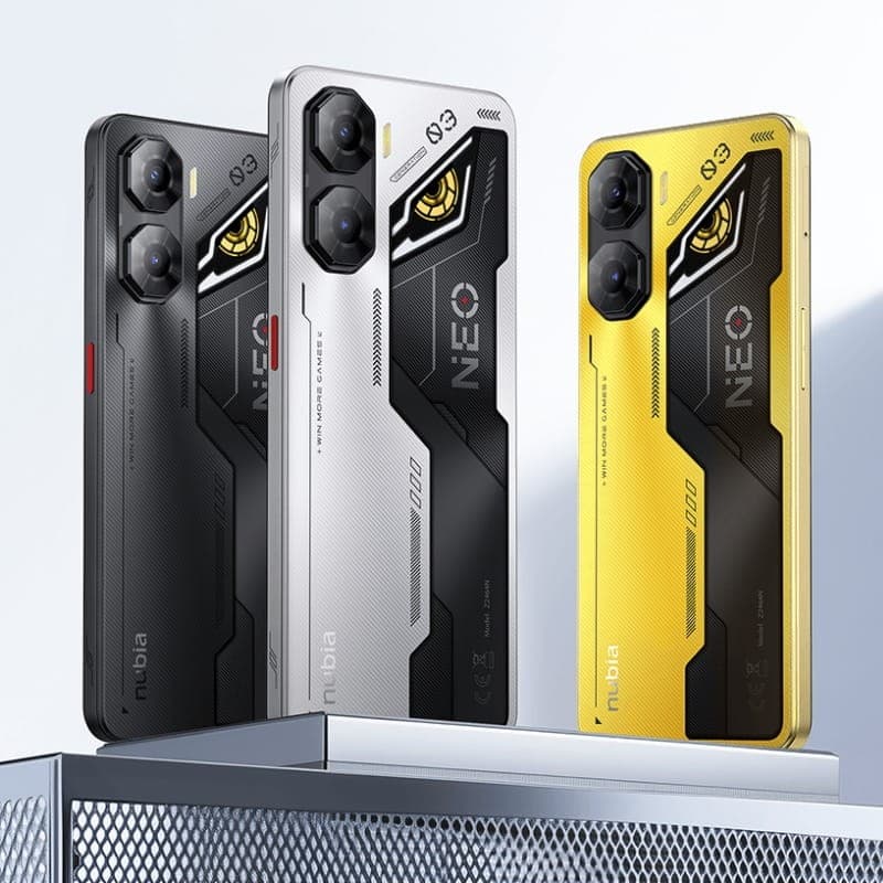 Nubia Neo 3 5G 8GB/256GB Preto - cores disponíveis