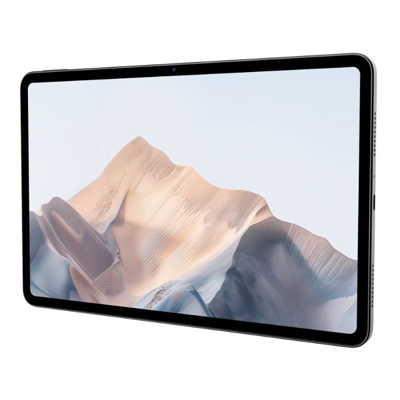Nubia Pad Pro 10,9 WiFi Noir avec grand écran bord à bord, bords fins alu argenté, caméra frontale centrée et haut-parleurs latéraux; 12Go/256Go