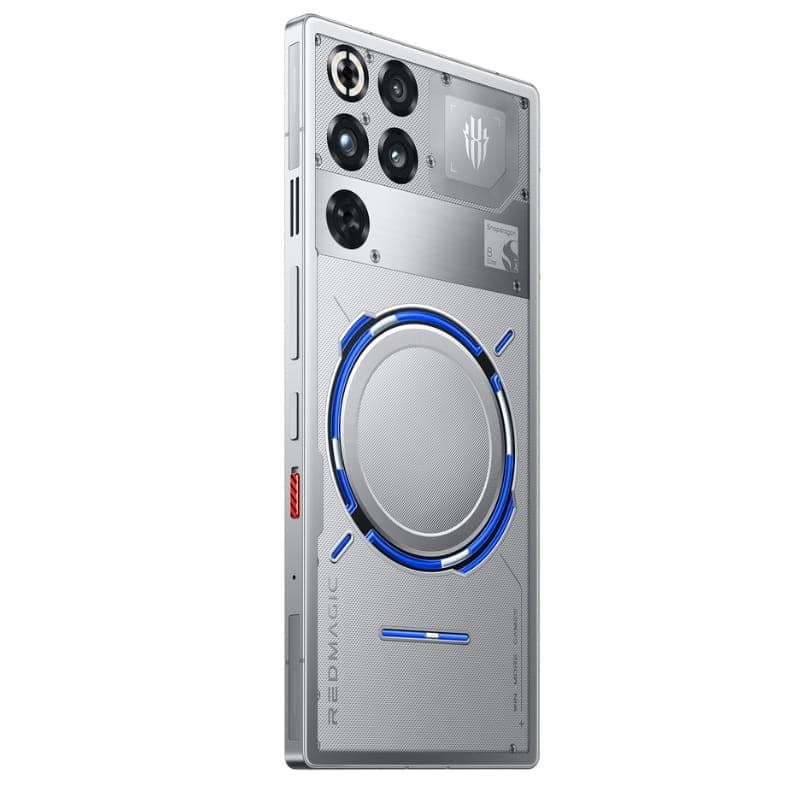 Nubia Redmagic 11 Pro 5G 24Go/1To Argent Transparent - vue arrière à 45 degrés