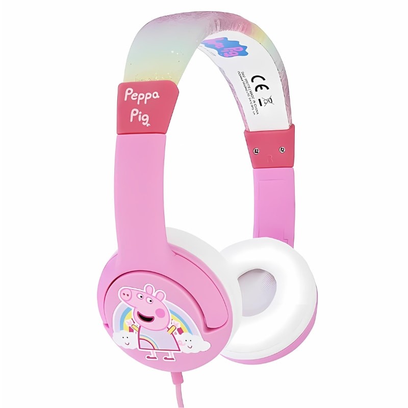 OTL Peppa Pig Glitter Rosa - Auscultadores para crianças - Item