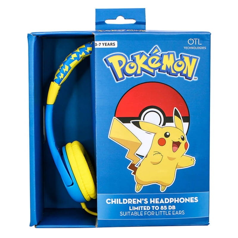 OTL Pokemon Pikachu Azul/Amarelo - Auscultadores para crianças - Item5