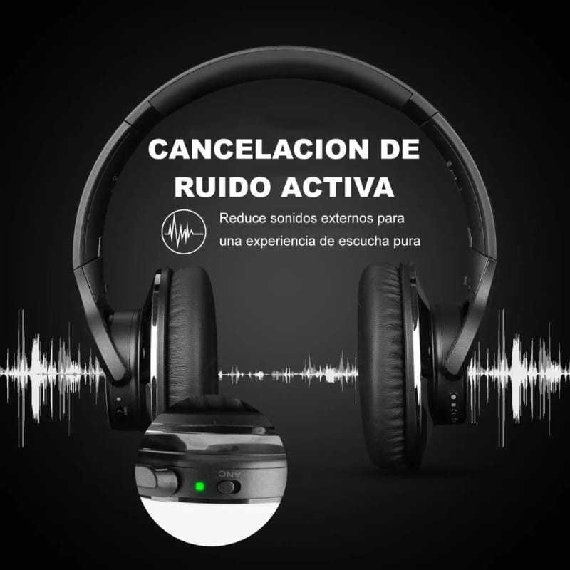 OneOdio A10 ANC Noir - Casque Bluetooth - Ítem3