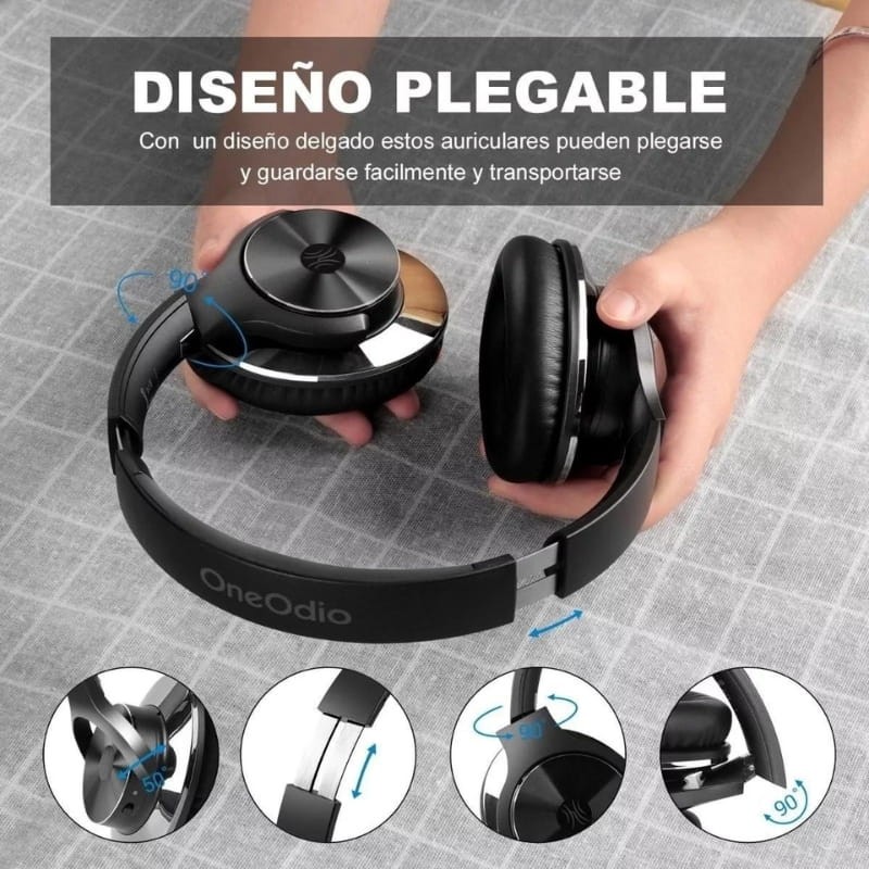 OneOdio A10 ANC Noir - Casque Bluetooth - Ítem4