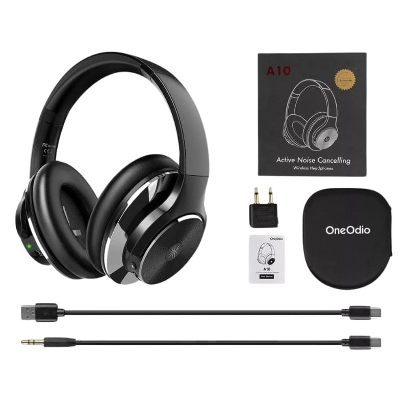 OneOdio A10 ANC Noir - Casque Bluetooth - Ítem7