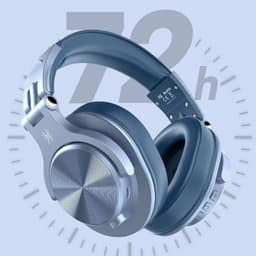 OneOdio Fusion A70 Azul - Auscultadores Bluetooth - autonomia da bateria