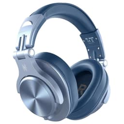 OneOdio Fusion A70 Azul - Auscultadores Bluetooth - vista lateral